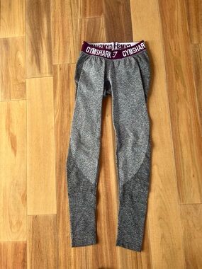 Small Gymshark Purple and Gray Leggings